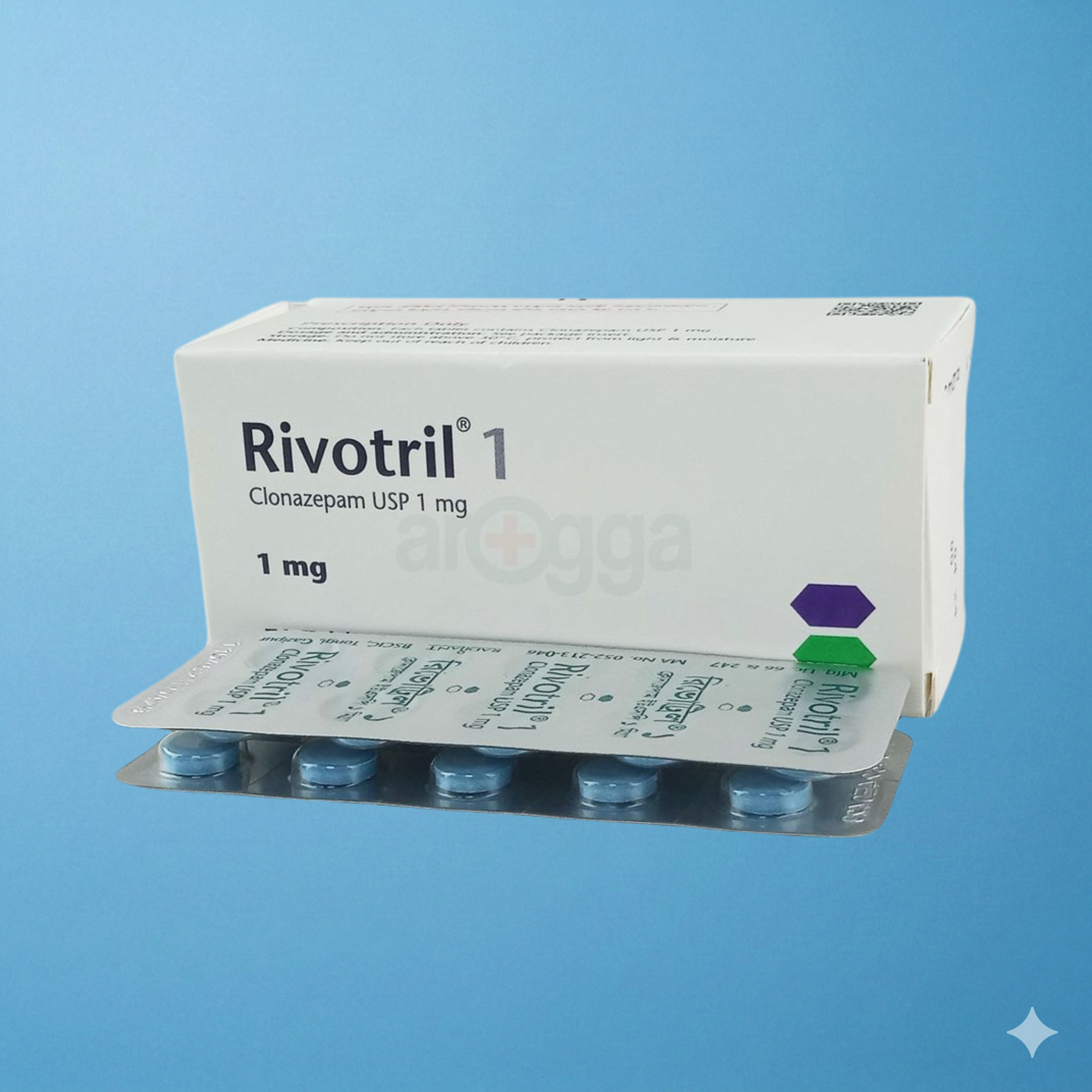 Clonazepam 1mg 1 Clonazepam 1mg | Klonopin 1mg